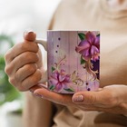 Caneca Lilas Madeira