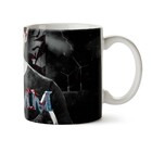 Caneca Lilo   Stitch Sem Voce Com Voce - Interior E Alça Azul