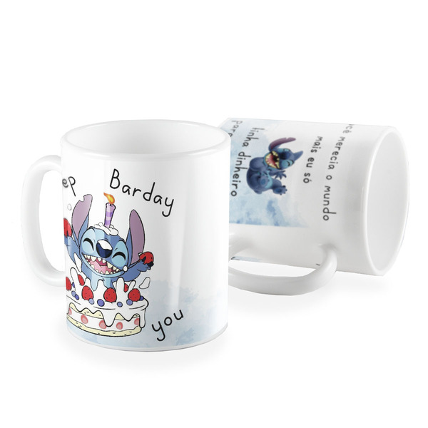 Caneca Lilo Você Merecia O Mundo Mais Eu Só Tinha