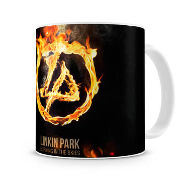Caneca Linkin Park Burn In The Skies