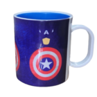 Caneca Lúdica Decoração Herói Capitão América