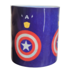 Caneca Lúdica Decoração Herói Capitão América