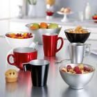 Caneca Luminarc Flashy De Vidro Prata Capuccino E Chá 250ml