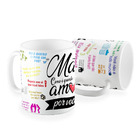 Caneca Mae Como E Grande Meu Amor
