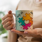 Caneca Mae De Autista É Compartilhar