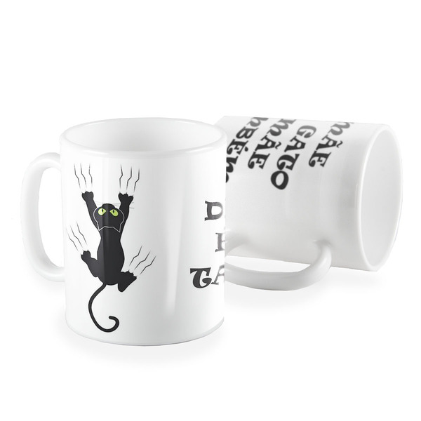 Caneca Mae De Gato E Mae Tambem
