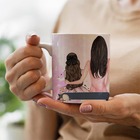 Caneca Mae Eu Te Amo Amor De Menina