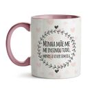 Caneca Mãe Me Ensinou Tudo