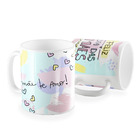 Caneca Mae Te Amo Feliz Dia