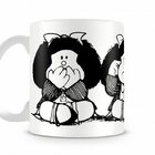 Caneca Mafalda P&b