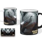 Caneca Maquina De Combate Vingadores Cerâmina 325ml Branca