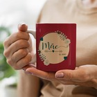 Caneca Mãe Te Amo Love Coração