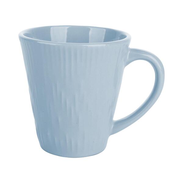 Caneca Melanie Em Porcelana 400ml A10cm Cor Azul Claro