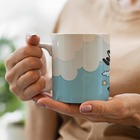 Caneca Melhor Avó Do Mundo Nuvens