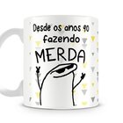 Caneca Meme Flork Desde Os Anos 90 Fazendo M