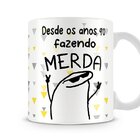 Caneca Meme Flork Desde Os Anos 90 Fazendo M