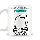 Caneca Meme Flork Eu Eu Quero Tocar