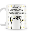 Caneca Meme Flork Há Anos Atrasado