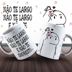 Caneca Meme Flork Piada Dia Namorados Xícara Ciúmes 325ml