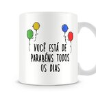 Caneca Meme Flork Você Está De Parabéns