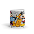 Caneca Mickey Minie E Pluto