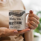 Caneca Minha Vida Vovô Favorito