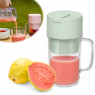 Caneca Misturadora Recarregável Verde Claro Copo Triturador