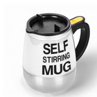 Caneca Mixer Automático Stirring Mug 400ml Recarregável De Aç