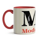 Caneca Modern Love Season 3 Interior E Alça Vermelho