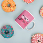 Caneca Namorado Flamengo Rosa