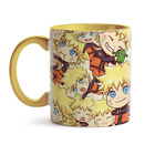 Caneca Naruto Kawaii Caneca Dia Das Mães Mainha Te Amo