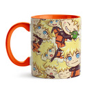 Caneca Naruto Kawaii Caneca Dia Das Mães Melhor Mãe Do Univer