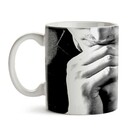 Caneca O Senhor Aceitará Minha Oração Interior E Alça Branca