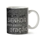 Caneca O Senhor Aceitará Minha Oração Interior E Alça Branca