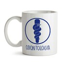 Caneca Odontologia Faz Bem Aos Dentes Interior E Alça Branca
