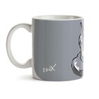 Caneca Onix Rosto Pokémon Interior E Alça Branca