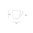 Caneca Orgânica Latte 273 Ml Off White Porto Brasil