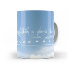 Caneca Os Céus Manifestam A Glória De Deus - Interior E Alça