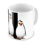 Caneca Os Pinguins De Madagascar