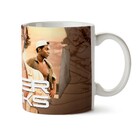 Caneca Outer Banks Personagens Interior E Alça Branca