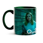 Caneca Ozark Elenco - Interior E Alça Verde Escuro