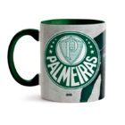 Caneca Palmeiras Gabriel Menino Interior E Alça Verde Escuro