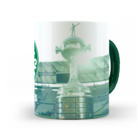 Caneca Palmeiras Libertadores Interior E Alça Verde Escuro
