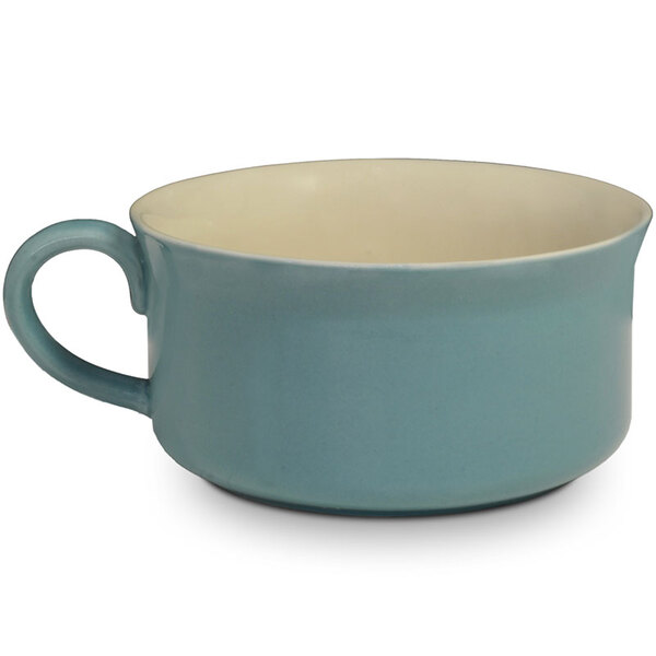 Caneca Para Sopa 350ml - Mondoceram Gourmet - Turquesa