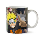 Caneca Personagens Naruto Shippuden Interior E Alça Branca