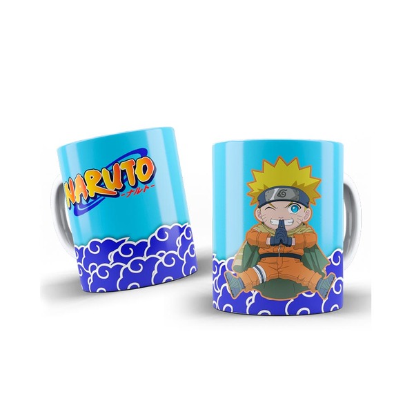 Caneca Personalizada Anime Naruto Cerâmina Xícara Promoção