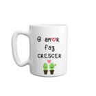 Caneca Personalizada O Amor Faz Crescer