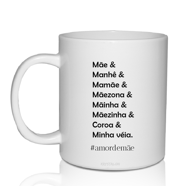 Caneca Personalizada Para Dia Das Mães - Manhe