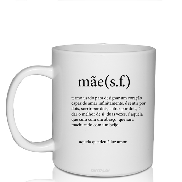 Caneca Personalizada Para Dia Das Mães - Signf. De Mãe