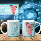 Caneca Personalizada Signo Baby Áries